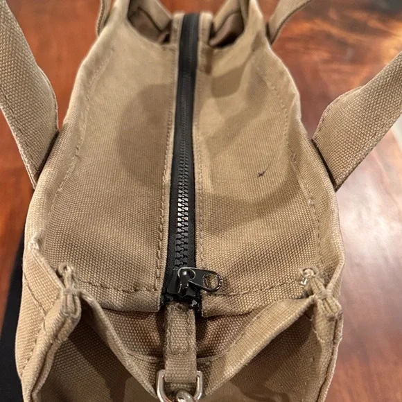 Marc Jacobs Tan Canvas Tote Bag - Picture 12 of 13